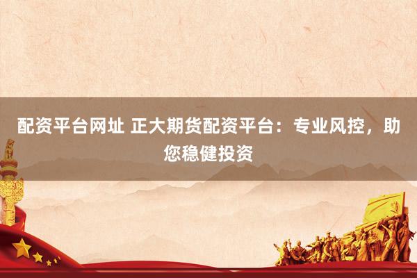 配资平台网址 正大期货配资平台：专业风控，助您稳健投资