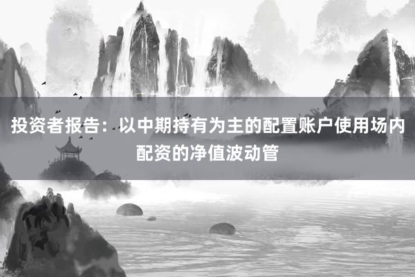 投资者报告：以中期持有为主的配置账户使用场内配资的净值波动管